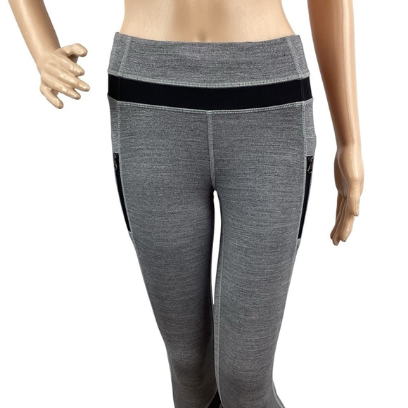 Lululemon Inspire Tight II (Mesh) Space Dye Camo Black Dark Slate Size 4 - Picture 2 of 7